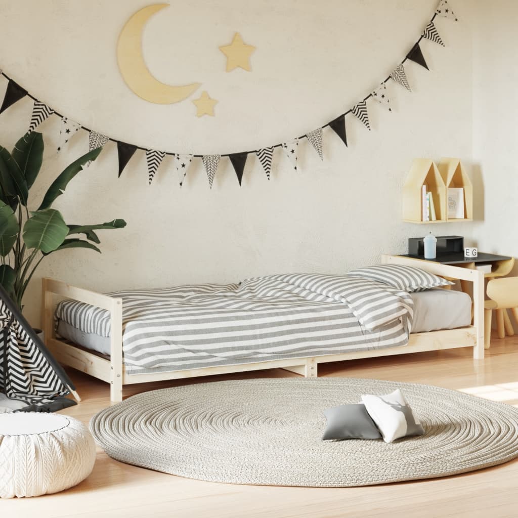 Toddler & Kids Solid Wood Pine Bed Frame