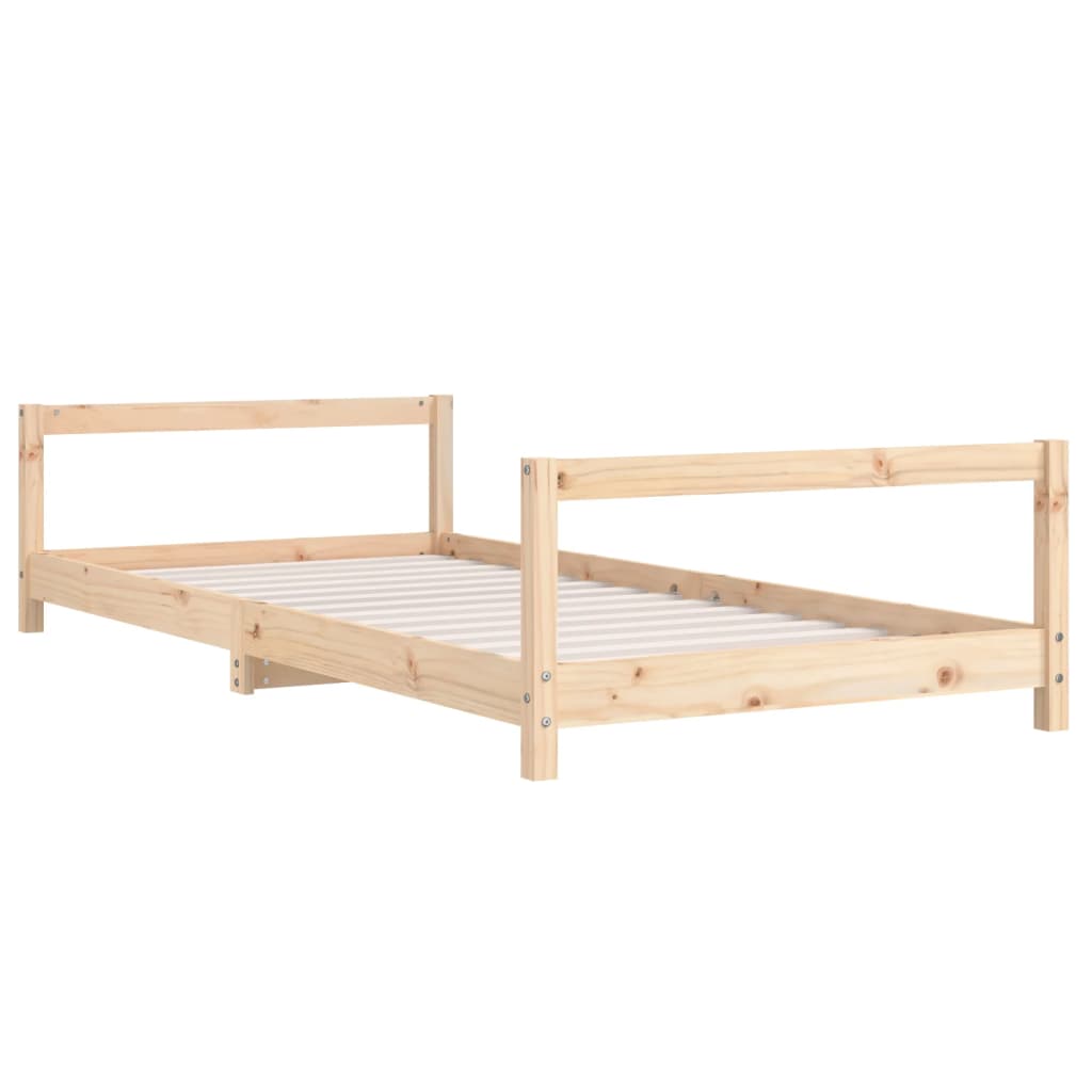 Toddler & Kids Solid Wood Pine Bed Frame