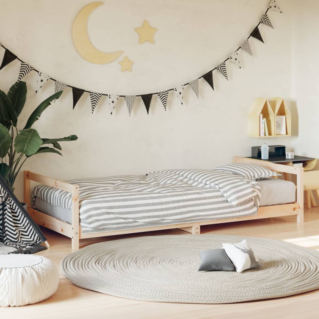 Toddler & Kids Solid Wood Pine Bed Frame