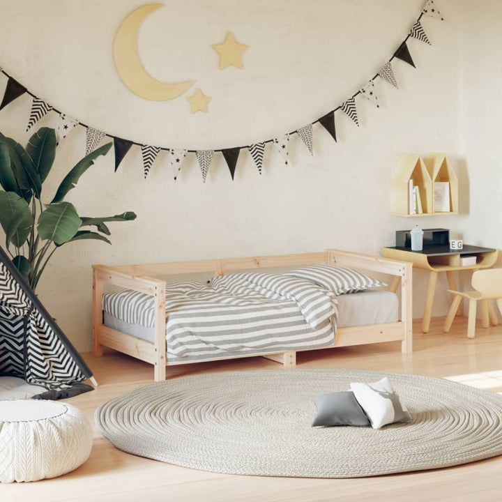 Toddler & Kids Solid Wood Pine Bed Frame