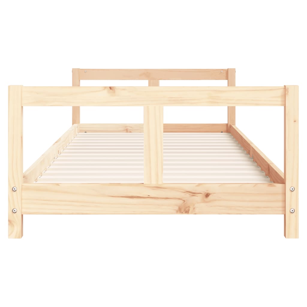 Kids Solid Wood Pine Bed Frame