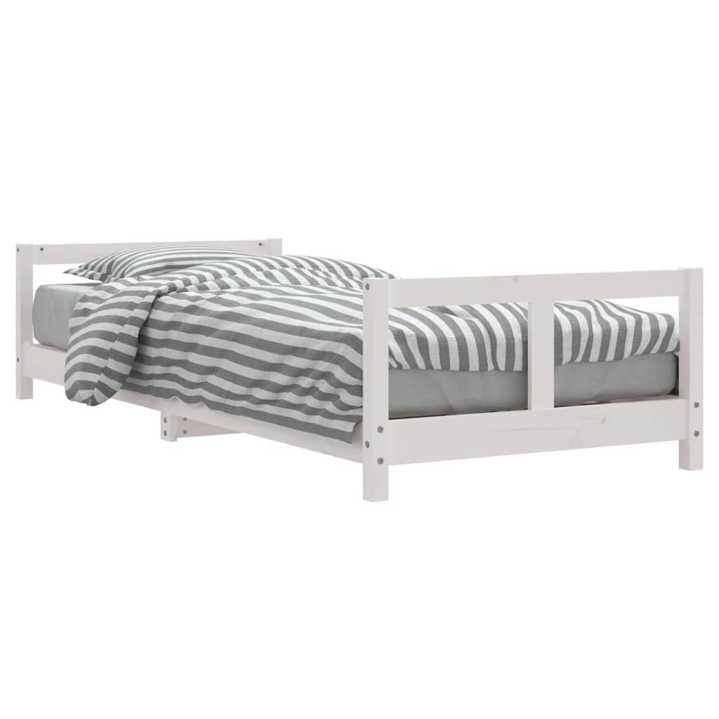 Kids Solid Wood Pine Bed Frame