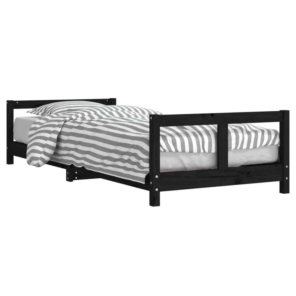 Kids Solid Wood Pine Bed Frame