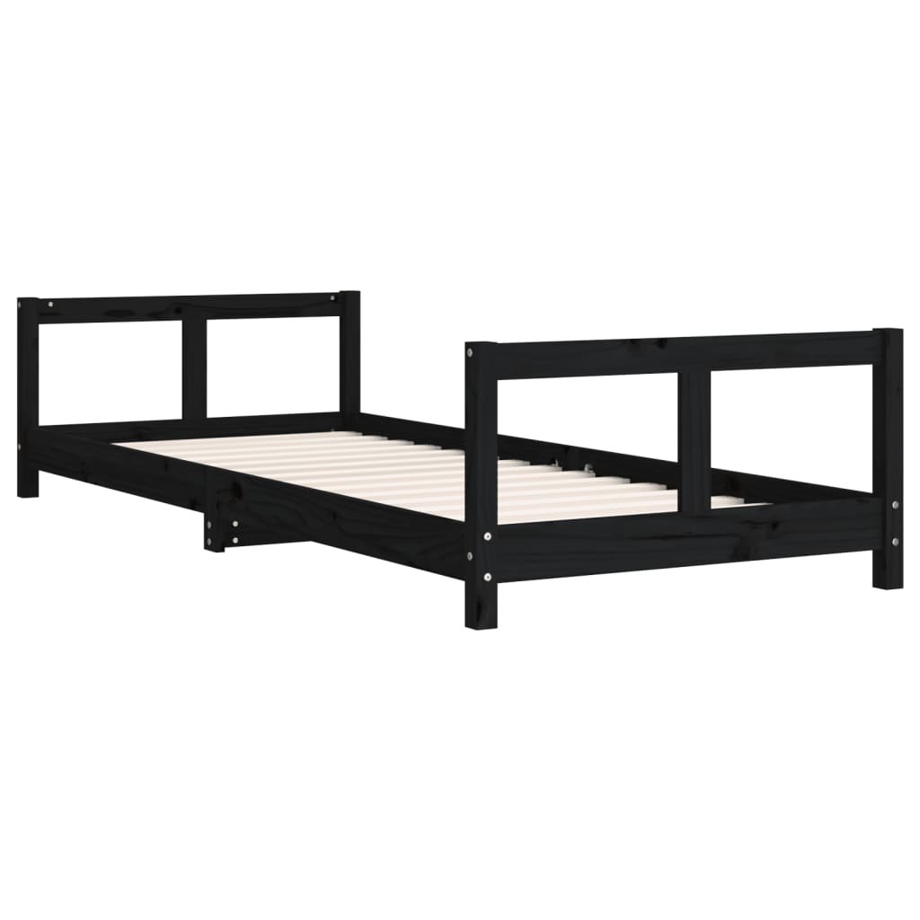 Kids Solid Wood Pine Bed Frame