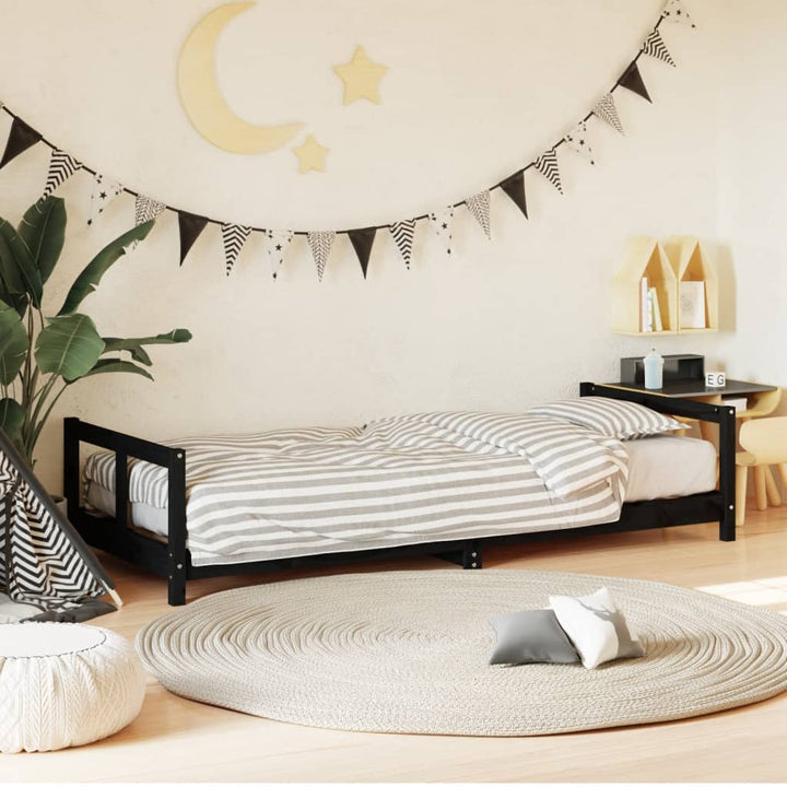 Kids Solid Wood Pine Bed Frame