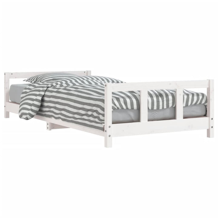 Kids Solid Wood Pine Bed Frame