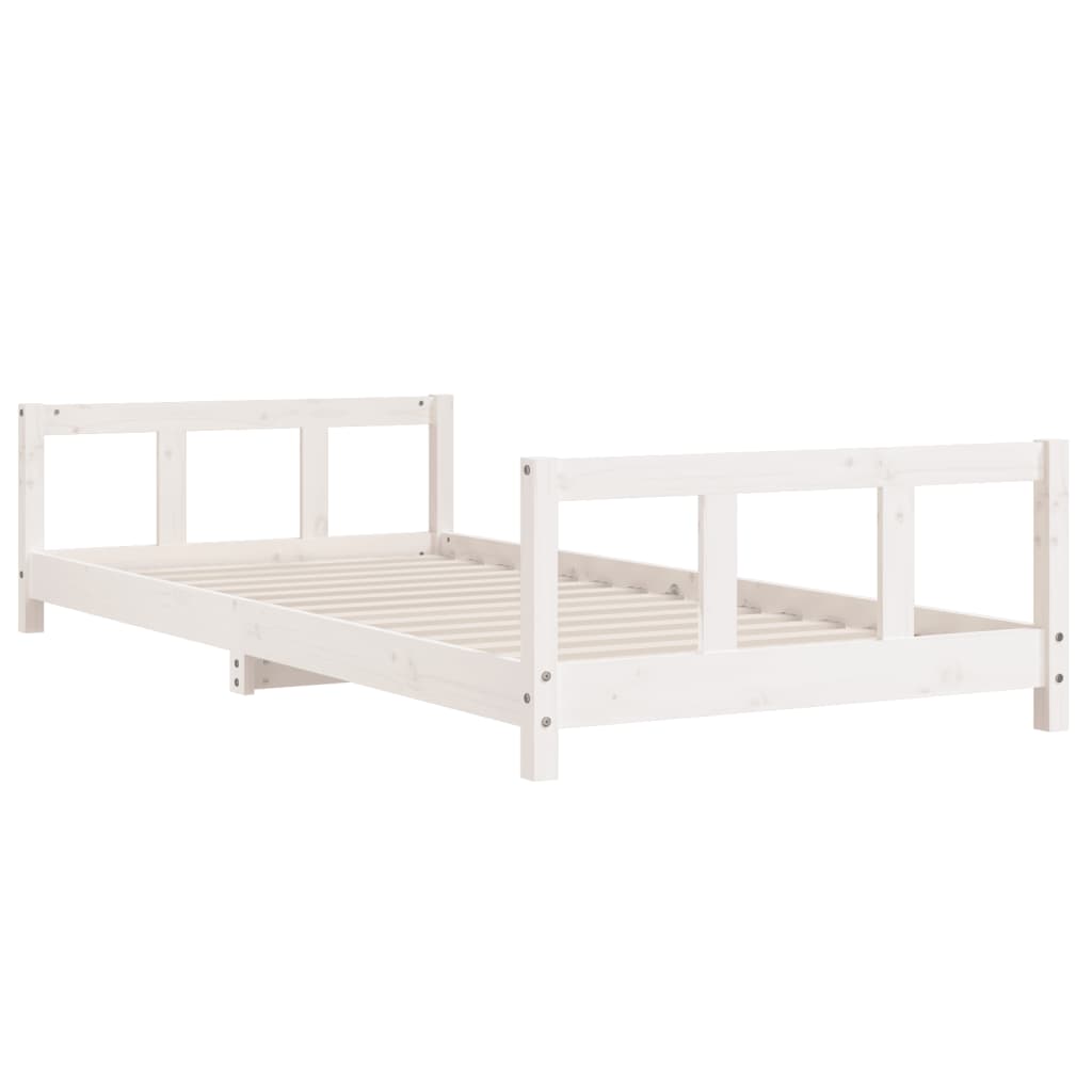 Kids Solid Wood Pine Bed Frame