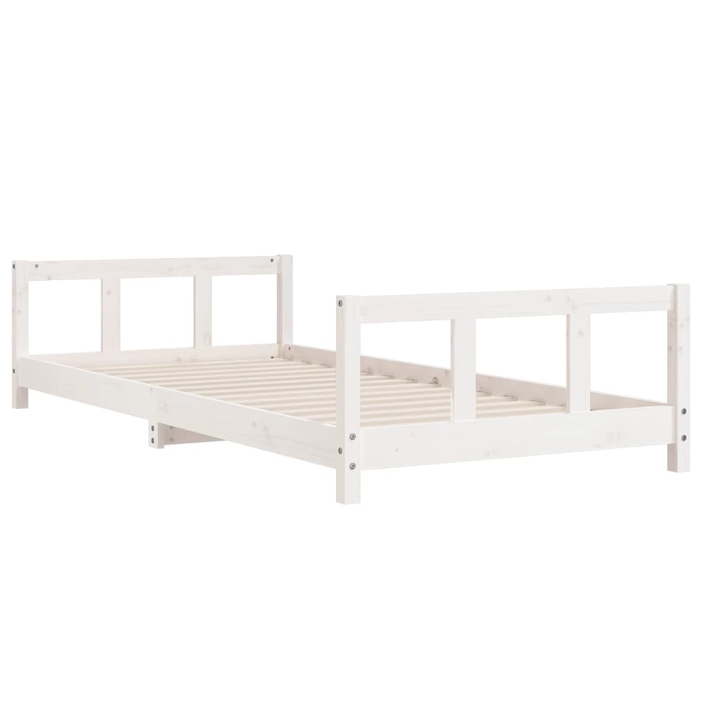 Kids Solid Wood Pine Bed Frame
