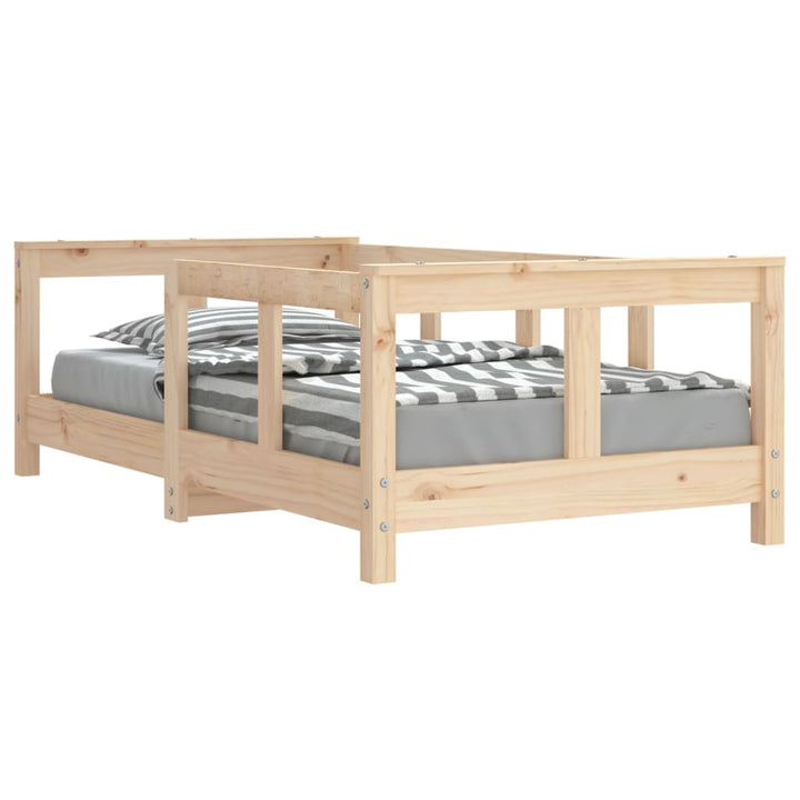 Kids Solid Wood Pine Bed Frame