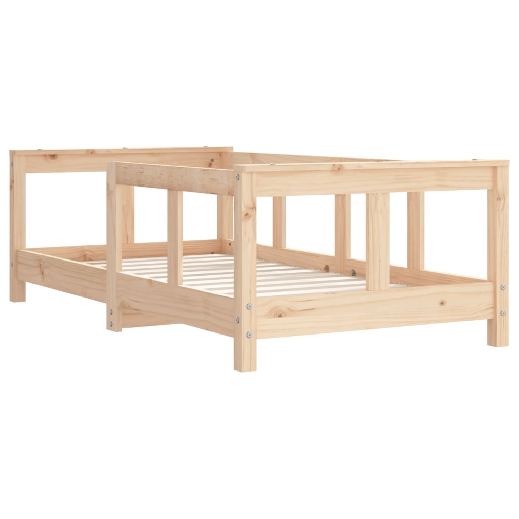 Kids Solid Wood Pine Bed Frame