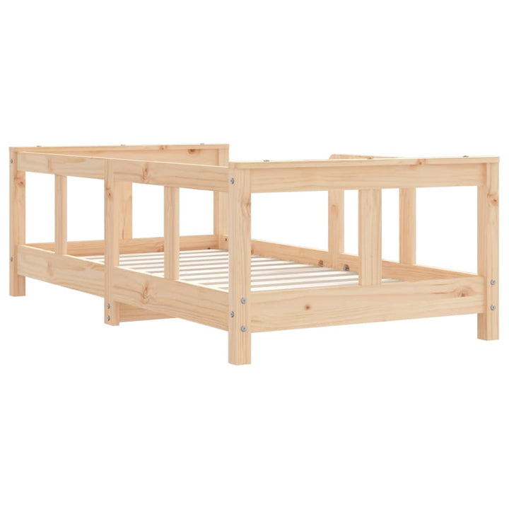 Kids Solid Wood Pine Bed Frame