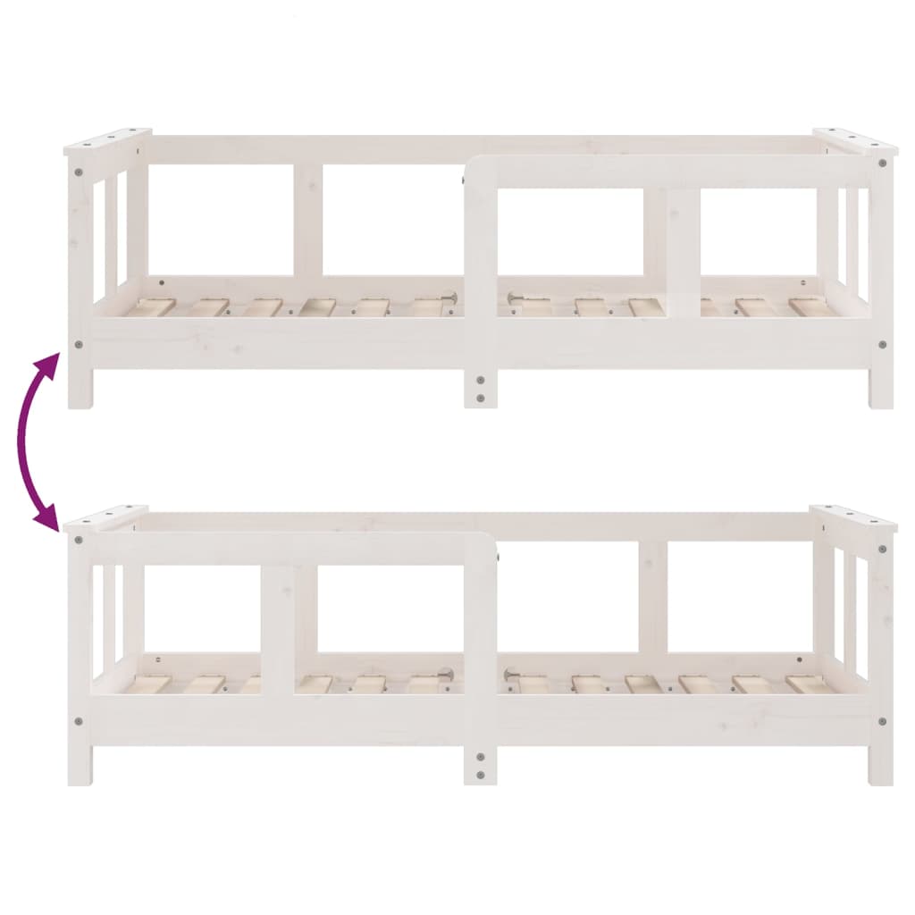 Kids Solid Wood Pine Bed Frame