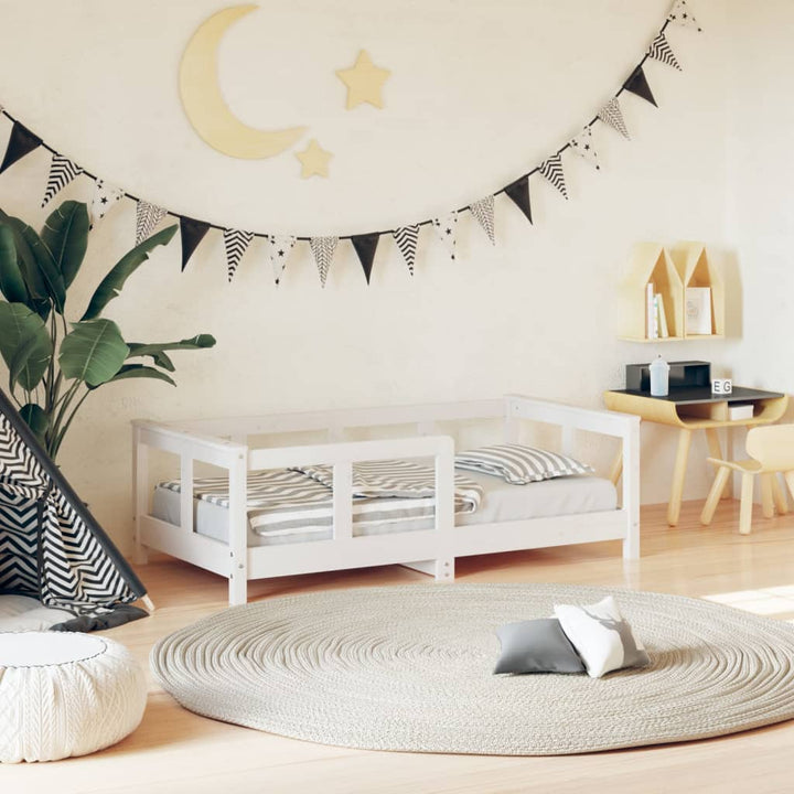 Kids Solid Wood Pine Bed Frame