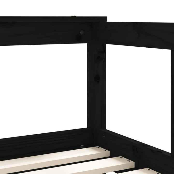 Kids Solid Wood Pine Bed Frame