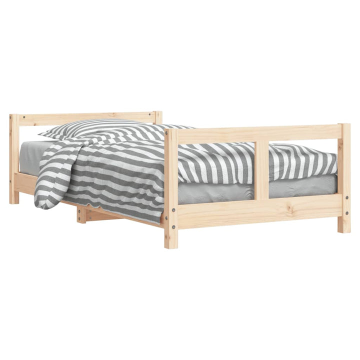 Kids Solid Wood Pine Bed Frame