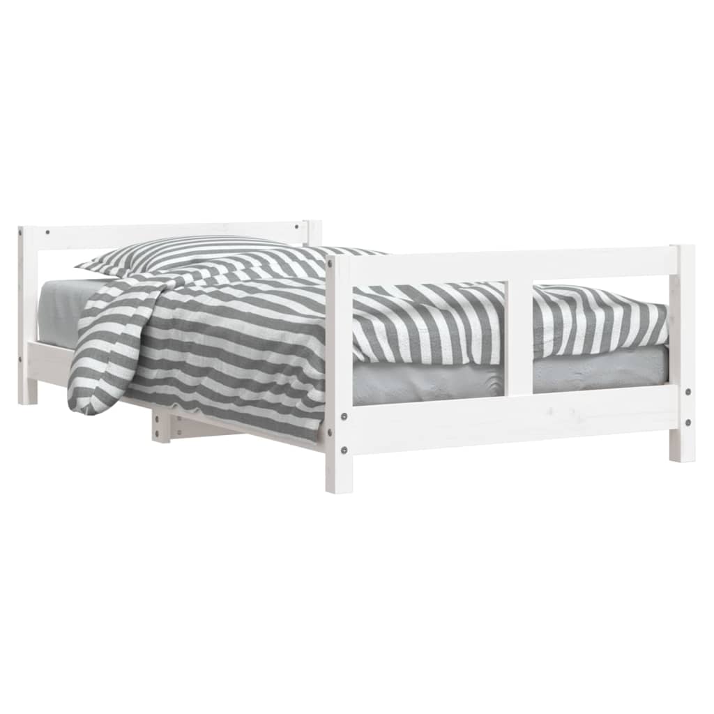 Kids Solid Wood Pine Bed Frame