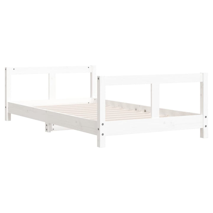 Kids Solid Wood Pine Bed Frame
