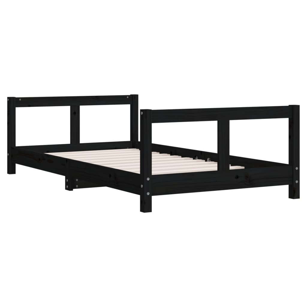 Kids Solid Wood Pine Bed Frame