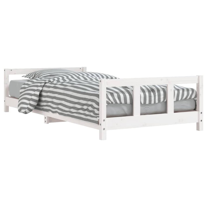 Kids Solid Wood Pine Bed Frame
