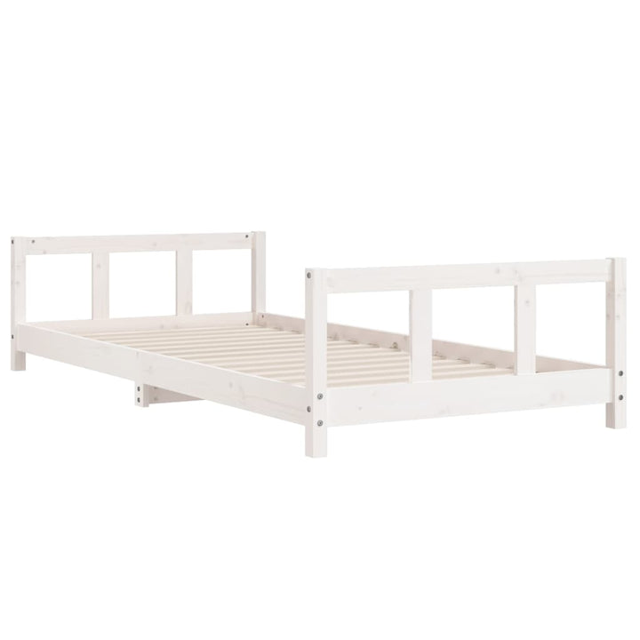 Kids Solid Wood Pine Bed Frame