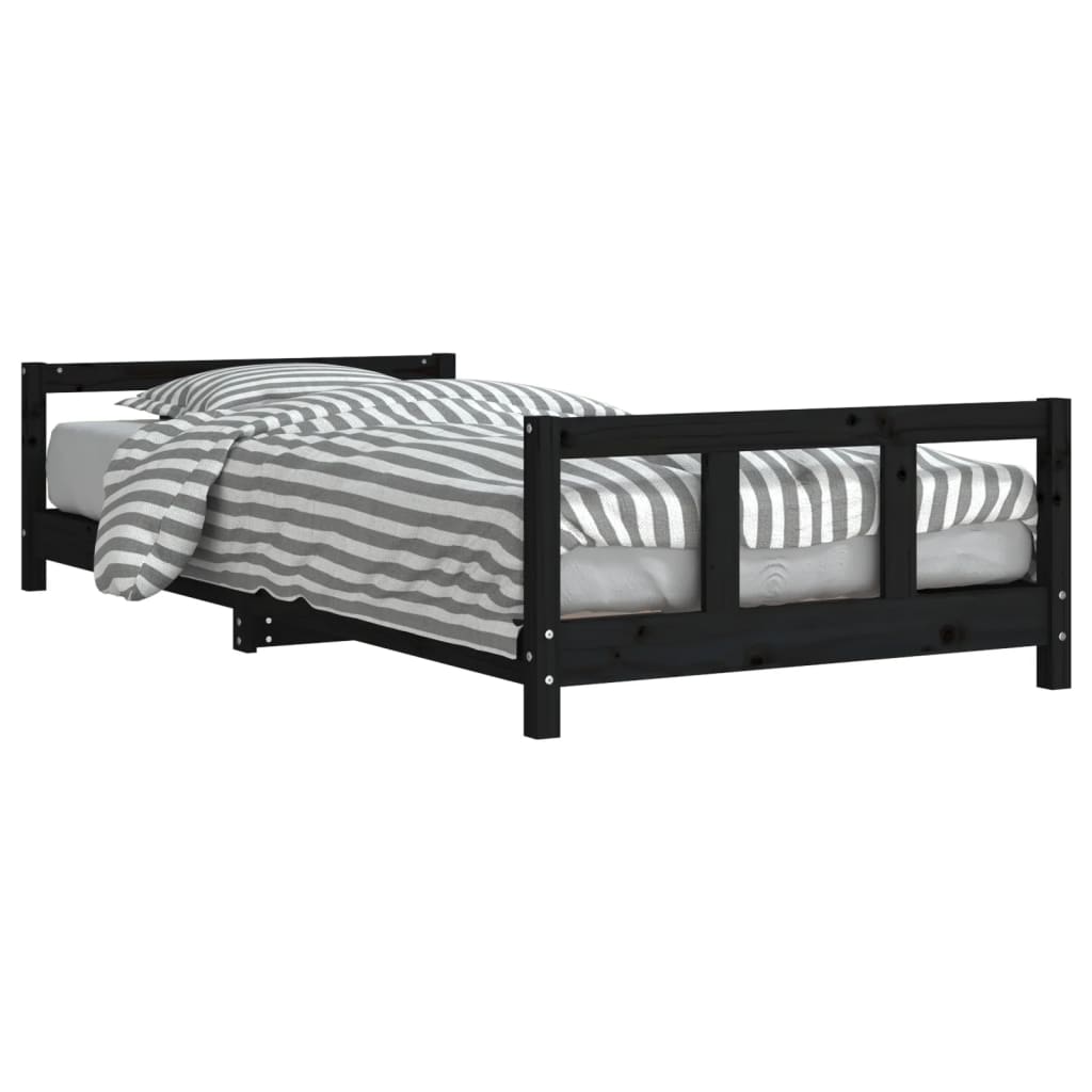 Kids Solid Wood Pine Bed Frame