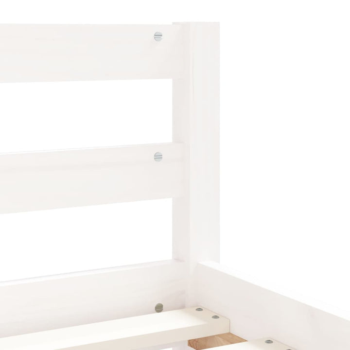 Kids Solid Wood Pine Bed Frame with Drawers