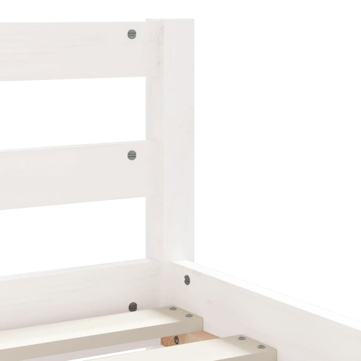 Kids Solid Wood Pine Bed Frame with Drawers