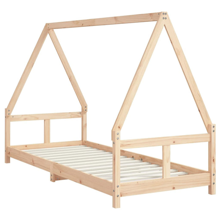 Kids Solid Wood Pine Bed Frame