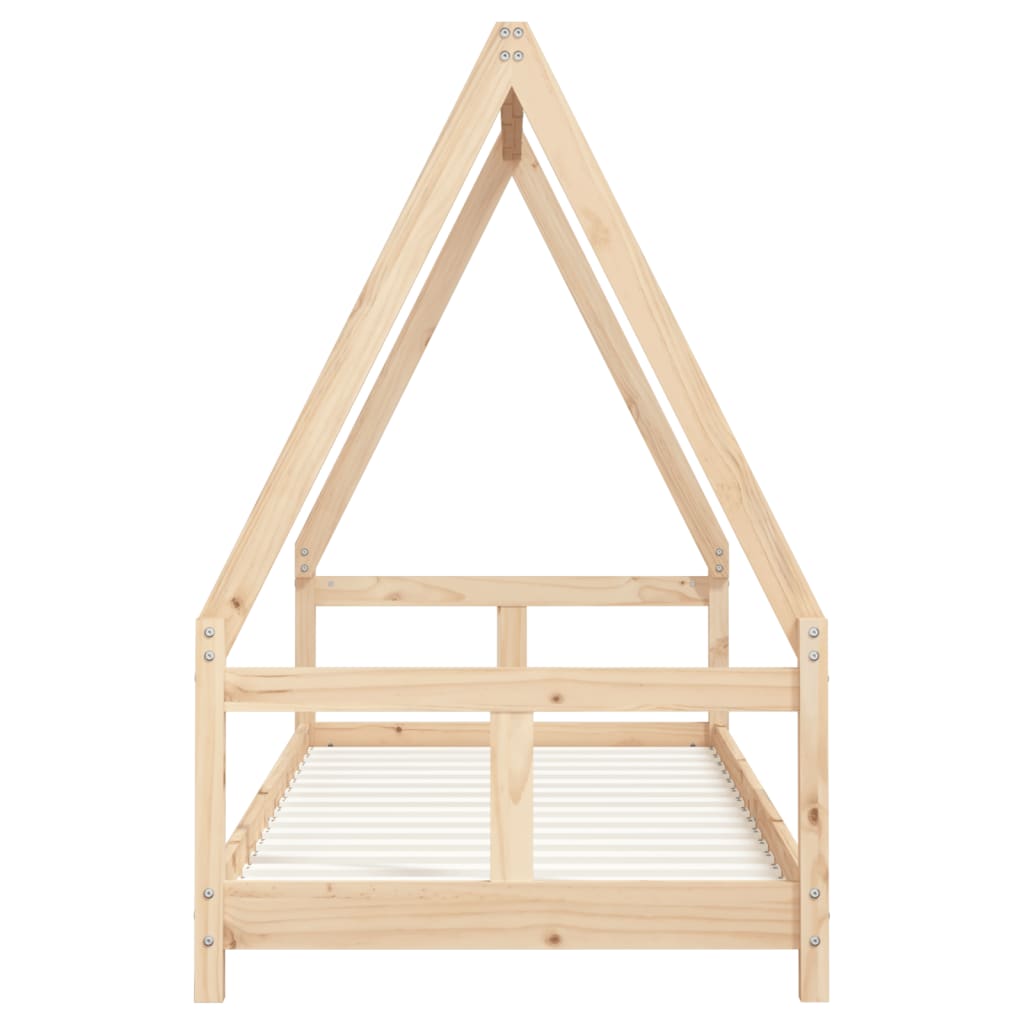 Kids Solid Wood Pine Bed Frame
