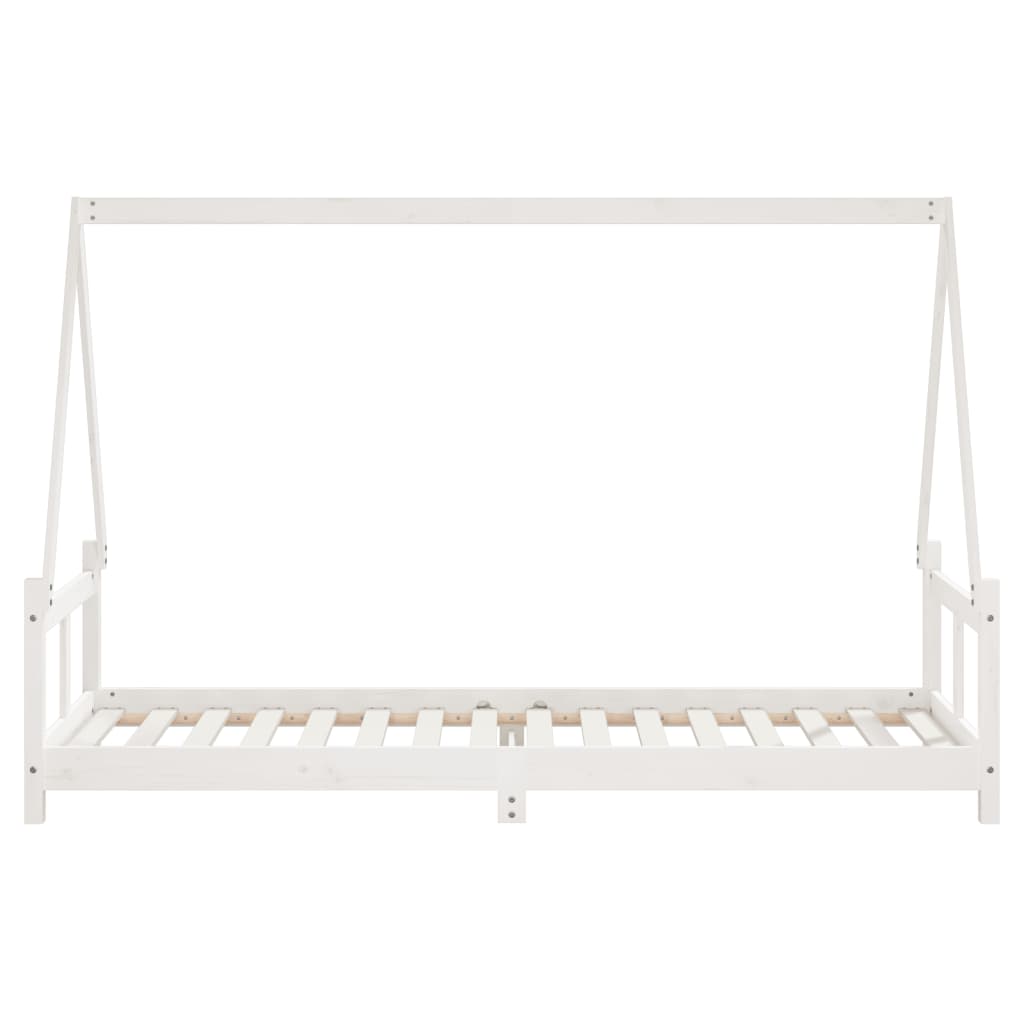 Kids Solid Wood Pine Bed Frame