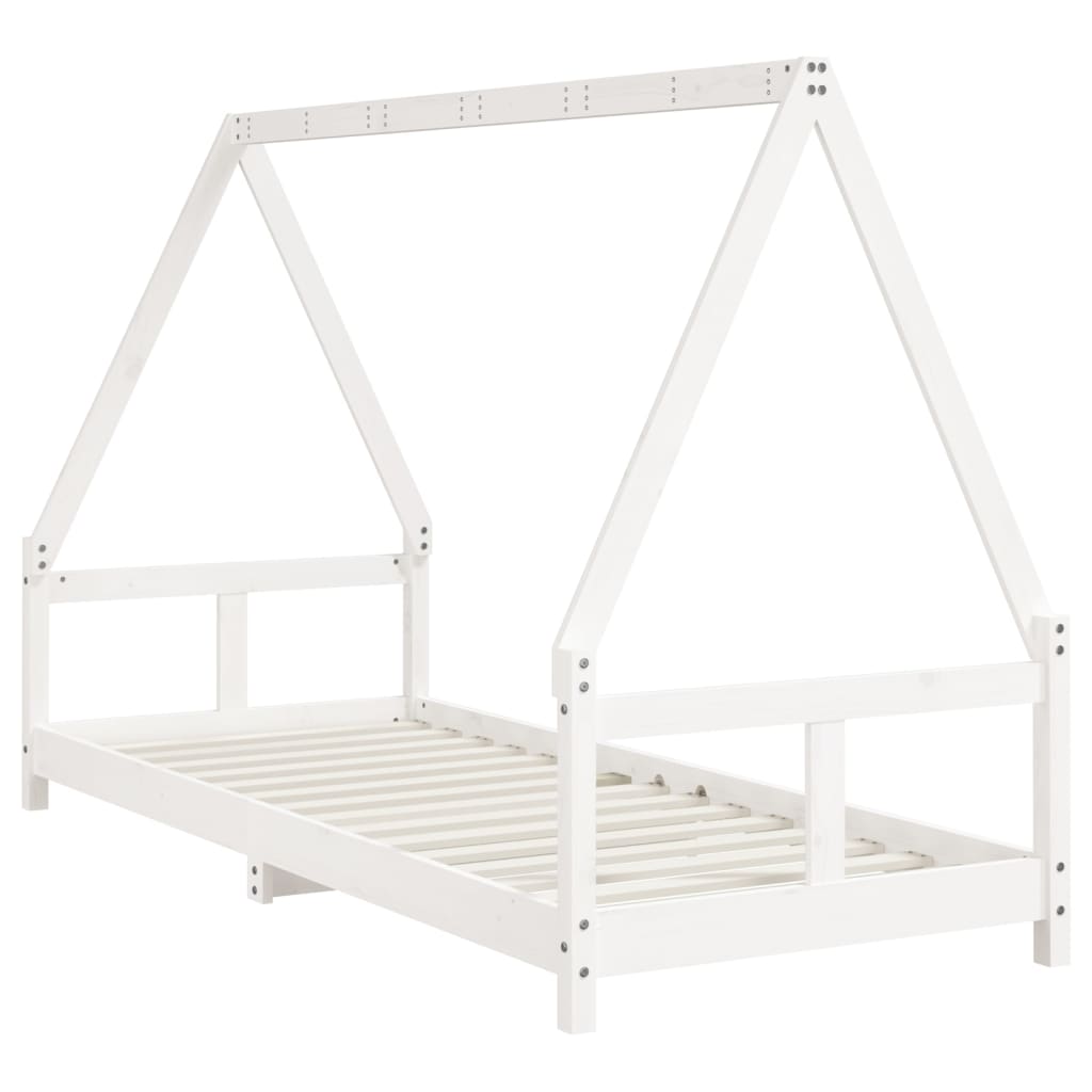 Kids Solid Wood Pine Bed Frame