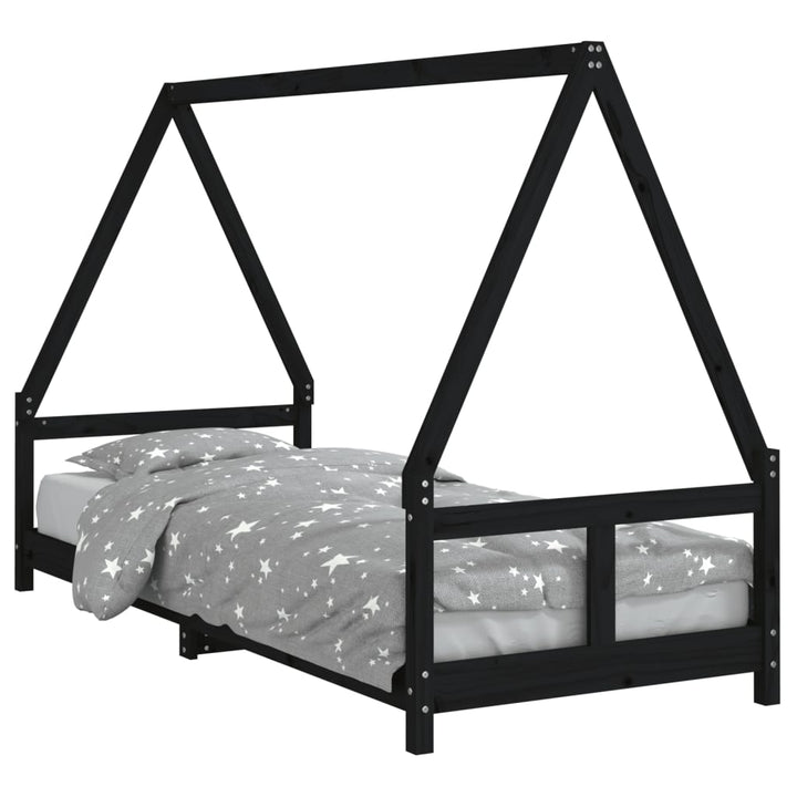 Kids Solid Wood Pine Bed Frame