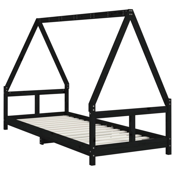 Kids Solid Wood Pine Bed Frame