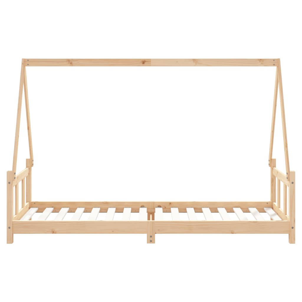 Kids Solid Wood Pine Bed Frame