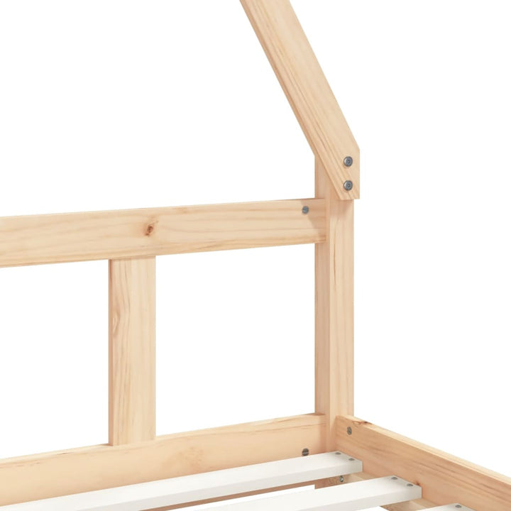 Kids Solid Wood Pine Bed Frame