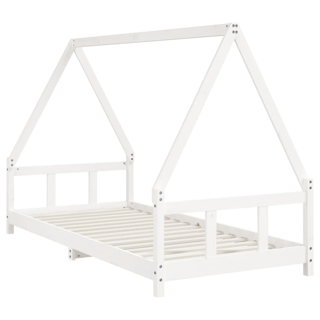 Kids Solid Wood Pine Bed Frame