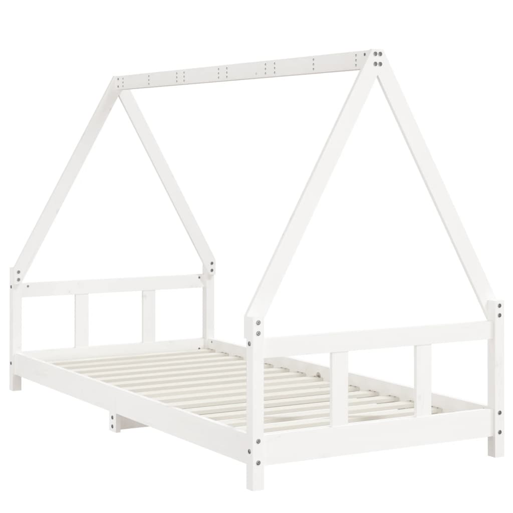 Kids Solid Wood Pine Bed Frame