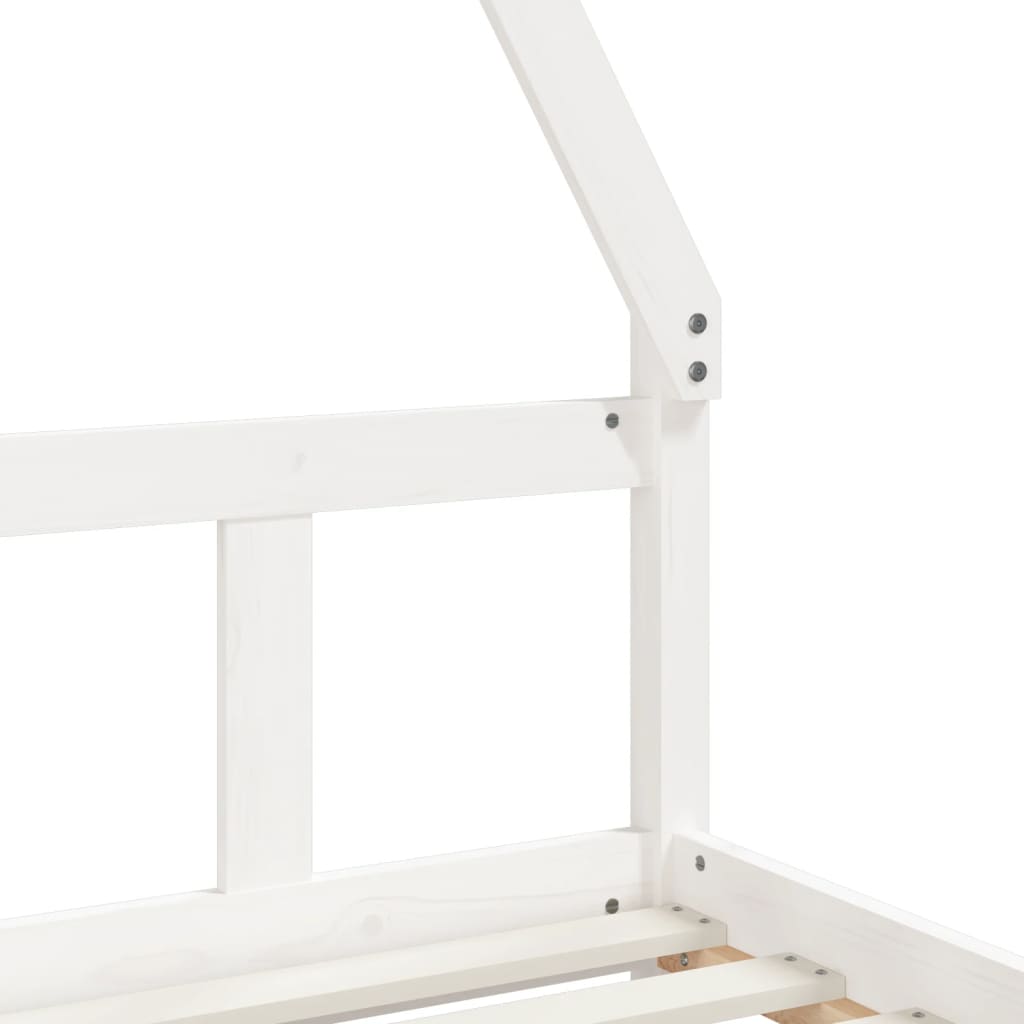 Kids Solid Wood Pine Bed Frame