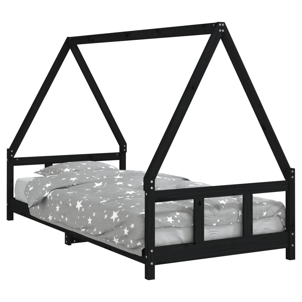 Kids Solid Wood Pine Bed Frame