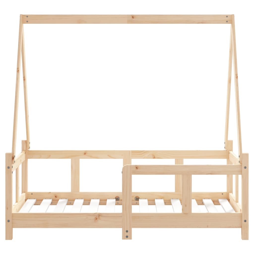 Kids Solid Wood Pine Bed Frame