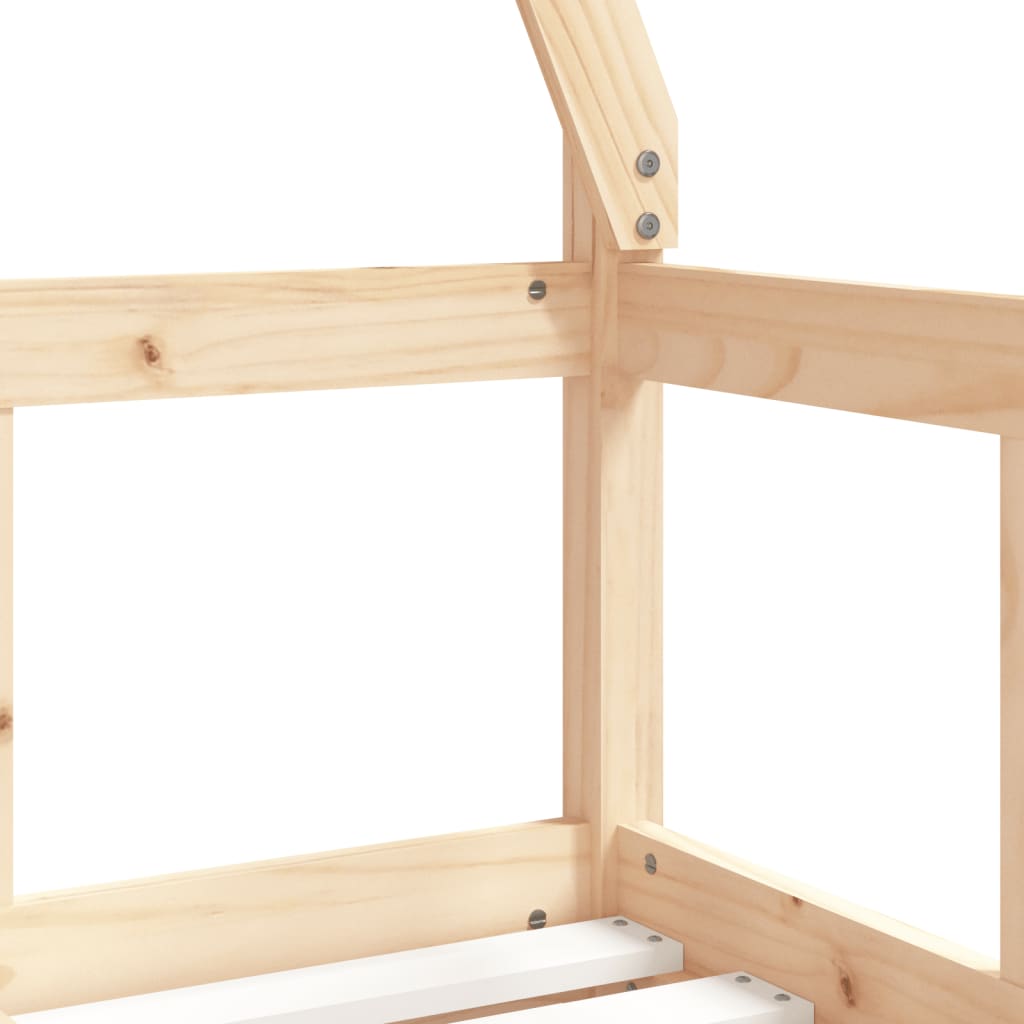 Kids Solid Wood Pine Bed Frame