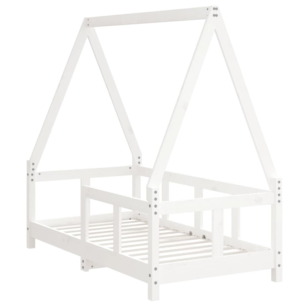 Kids Solid Wood Pine Bed Frame