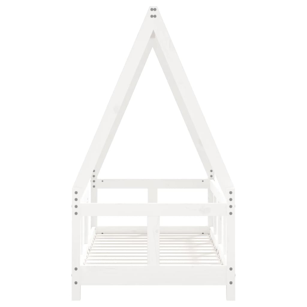 Kids Solid Wood Pine Bed Frame