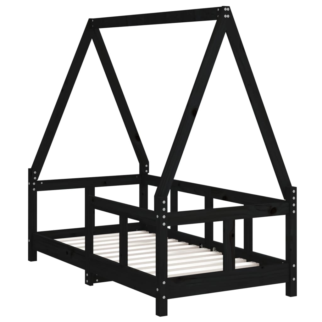 Kids Solid Wood Pine Bed Frame