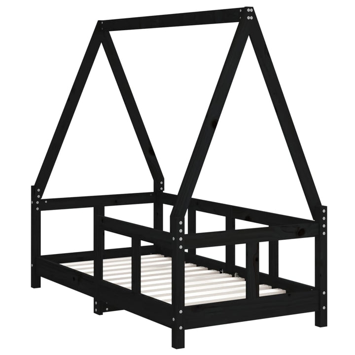 Kids Solid Wood Pine Bed Frame