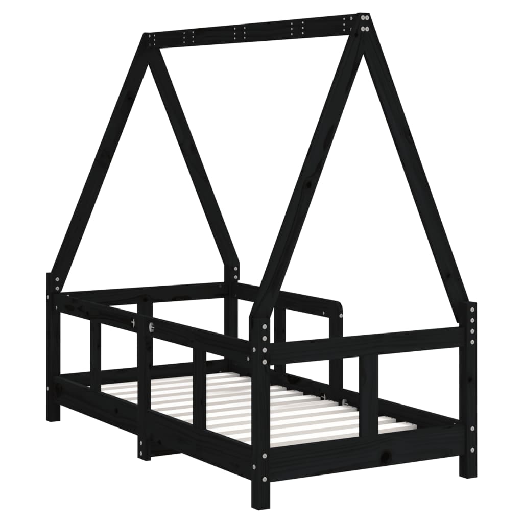 Kids Solid Wood Pine Bed Frame