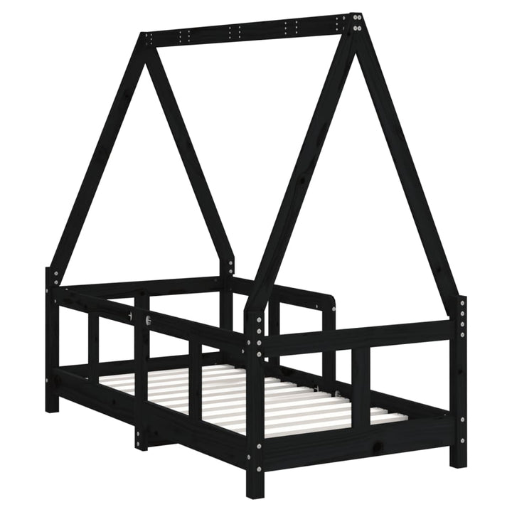Kids Solid Wood Pine Bed Frame
