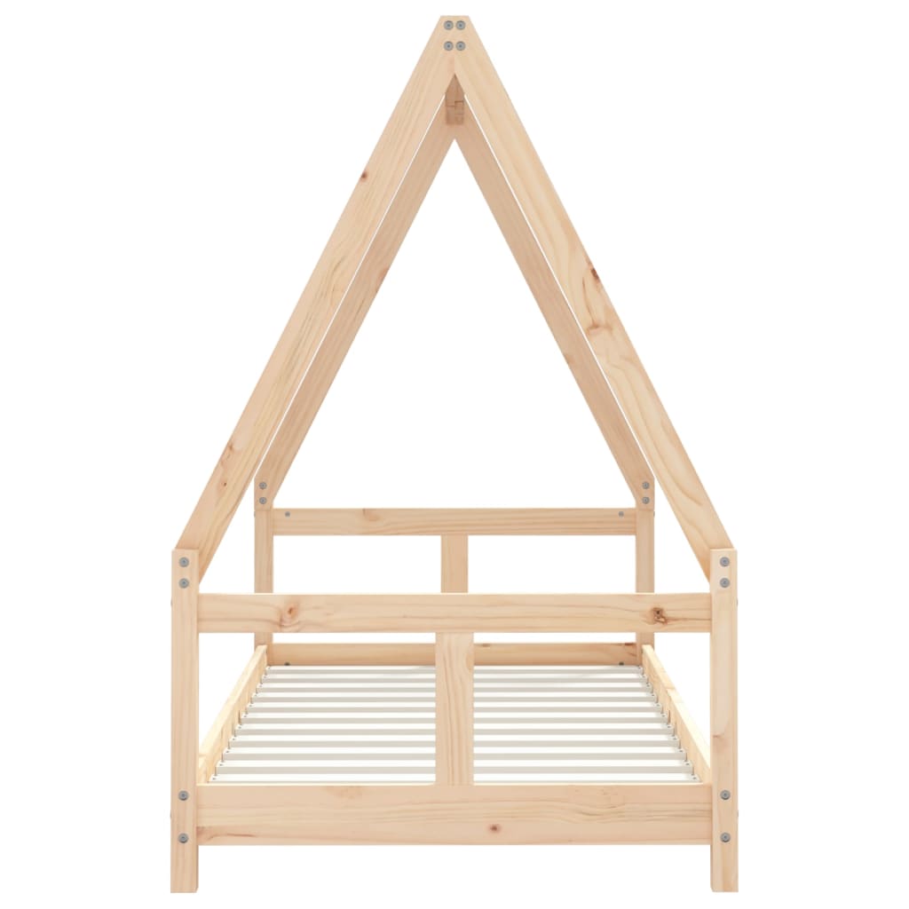 Kids Solid Wood Pine Bed Frame