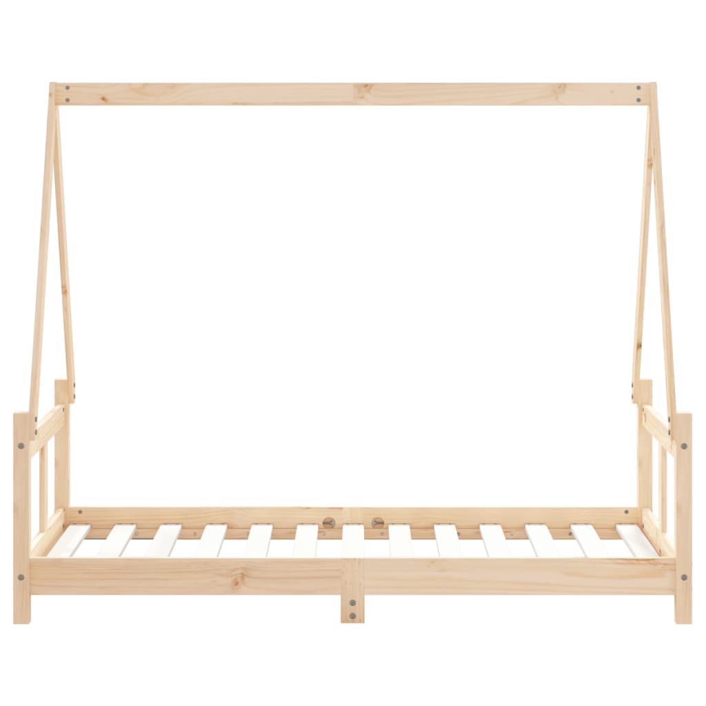 Kids Solid Wood Pine Bed Frame