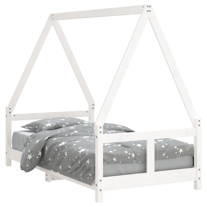 Kids Solid Wood Pine Bed Frame